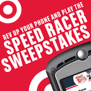 Haneke Design Creates Mobile Web Site for a Target Sweepstakes Centered on the New&nbsp;Speed Racer Movie