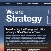 we are strategy webpage