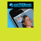 deaf tech news with phone screen below