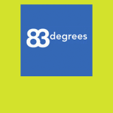 83 degrees logo