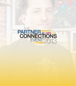 The partner connections event graphic