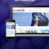 Hire velocity site on phone and computer