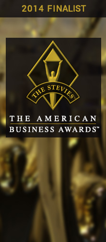 The American business awards graphic