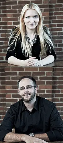 Kasia Korwes and Brandon Lederer