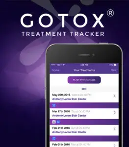 Gotox Treatment Tracker