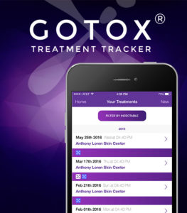 Record, Track, and Visualize Skin Treatments with the Gotox iPhone App