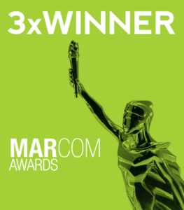 3X Winner marcom awards