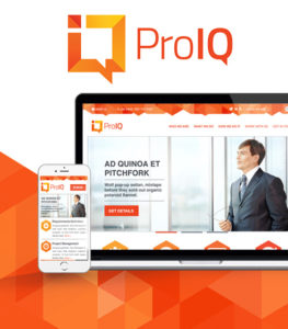 pro IQ graphic on phone and computer