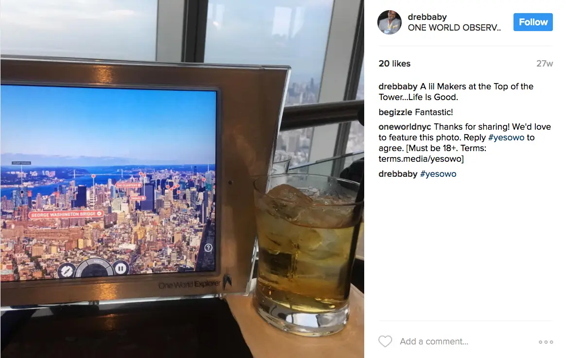 One World Explorer App Running on Tablet