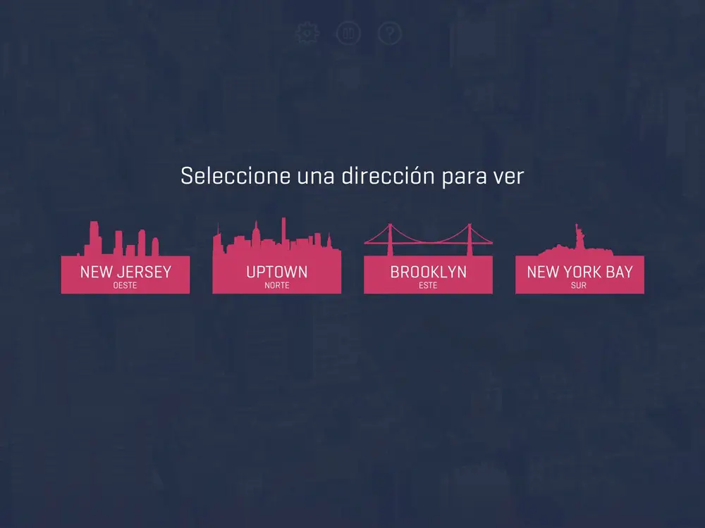 One World Explorer App Running on Tablet