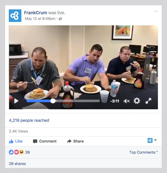 FrankCrum Pancake Contest