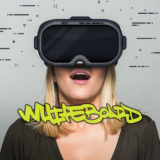 Woman on VR headset
