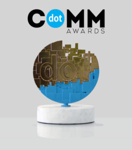 dotCOMM Awards graphic