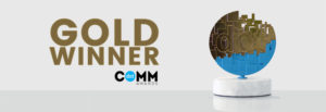 dotCOMM Awards Gold Winner graphic