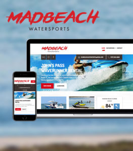 Haneke Design’s Website Redesign and Rebranding Efforts for Mad Beach Watersports Yield Tremendous Results