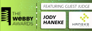 Jody Haneke and Webby Awards logo
