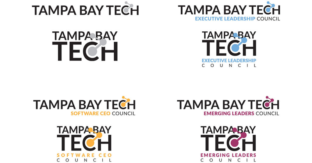 New logos for Tampa Bay Tech designed by Haneke
