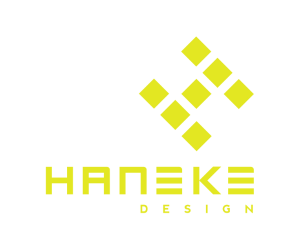 haneke design green logo