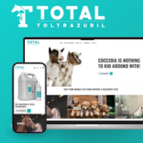 header image for Total Toltrazuril ECommerce website design
