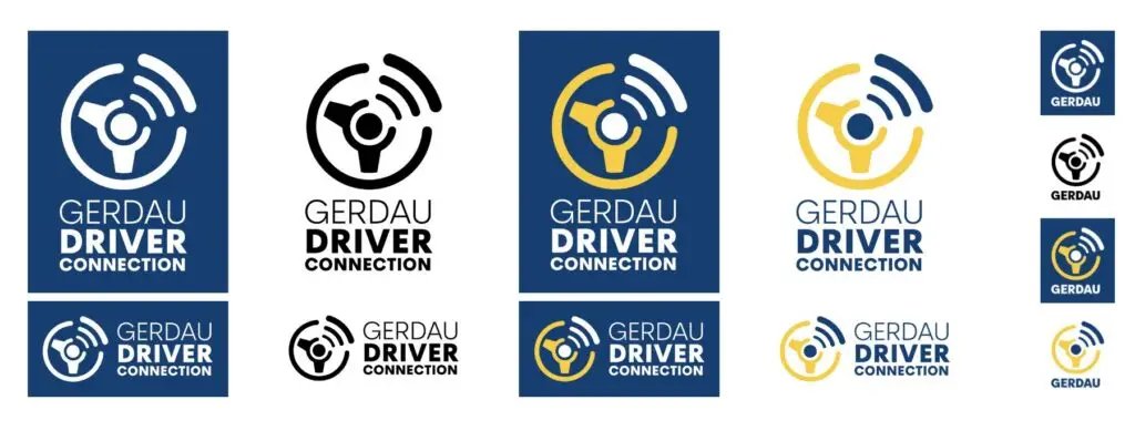 image of gerdau driver connection logos